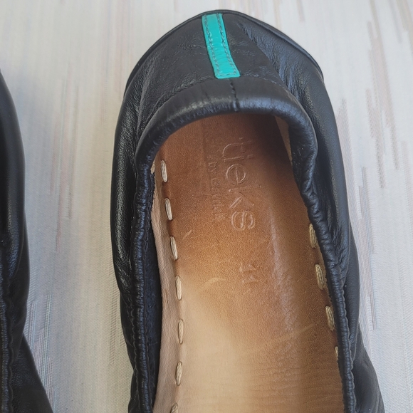 Tieks By Gavrieli Black Full Grain Leather Classic Slip-On Ballet Flats Size 11 - Picture 13 of 17